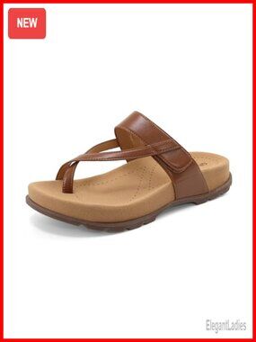 Orthopedic Flip Flop Sandals with Arch Support for Casual Daily Wear